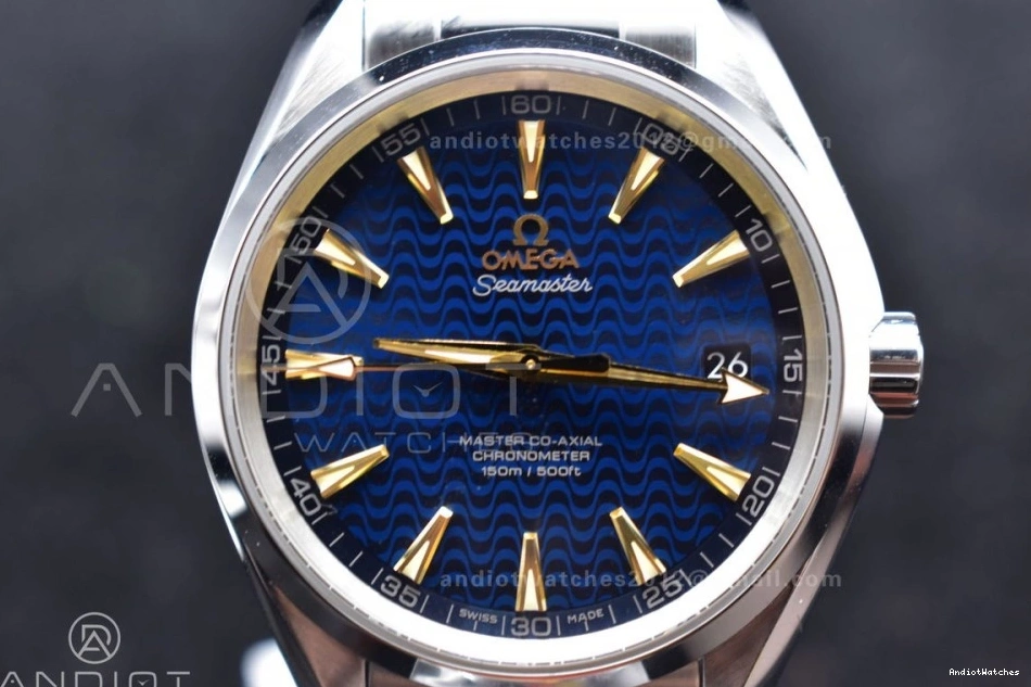 SS Blue A 508 Bracelet VSF Terra Edition 1:1 Dial Waved Best 150M Efficient On SS Aqua 0106